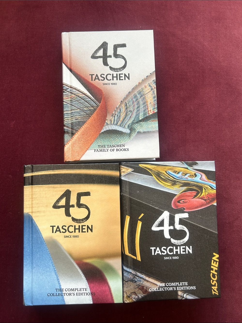 Taschen Set of 3 Minibooks